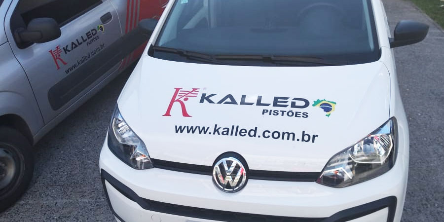 Veículos da Kalled ganham roupagem personalizada